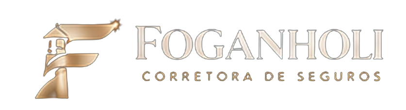 Foganholi Corretora de Seguros — monograma F com farol